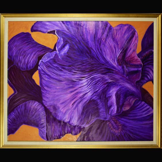 Floral Oil painting created by Carol Sakai