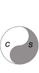 logo for carol sakai artist