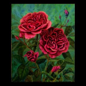 OIl on canvas entitled Celestial Night by Carol Sakai