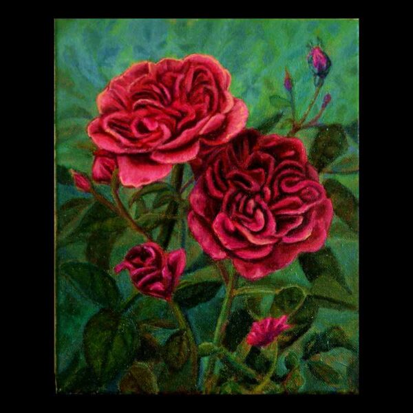 OIl on canvas entitled Celestial Night by Carol Sakai