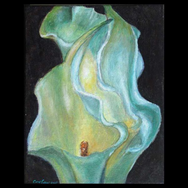 Oil on Canvas entitled Prayer by Carol Sakai